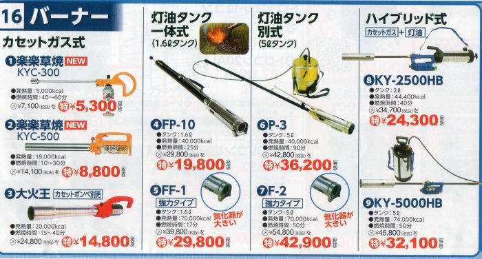 バーナー バーナー