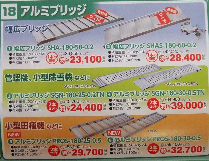 アルミブリッジ アルミブリッジ