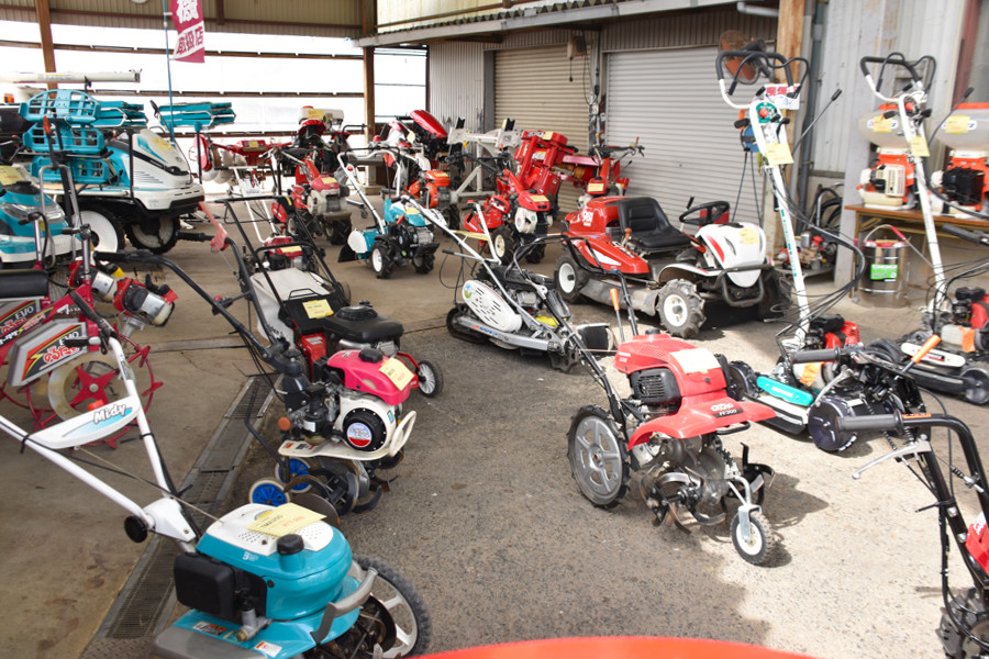 中古農機 ミニ耕耘機 草刈機