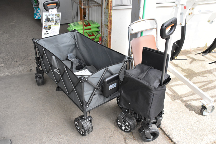 注目の電動アシストカート